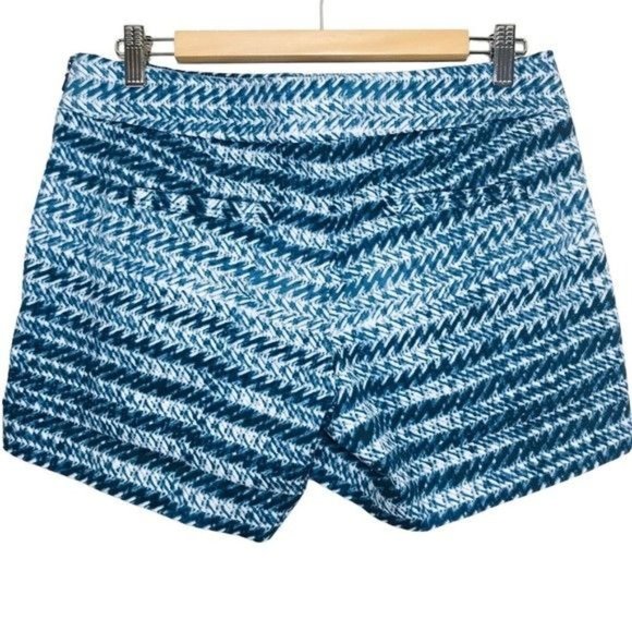 J CREW Abstract Print Shorts Size 8 - Picture 2 of 8